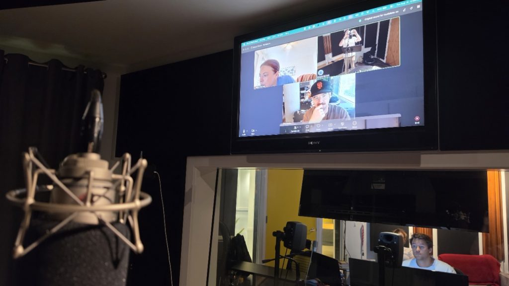 My view while recording